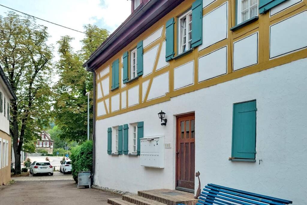 Fachwerk Maisonette In Нюртинген Екстериор снимка